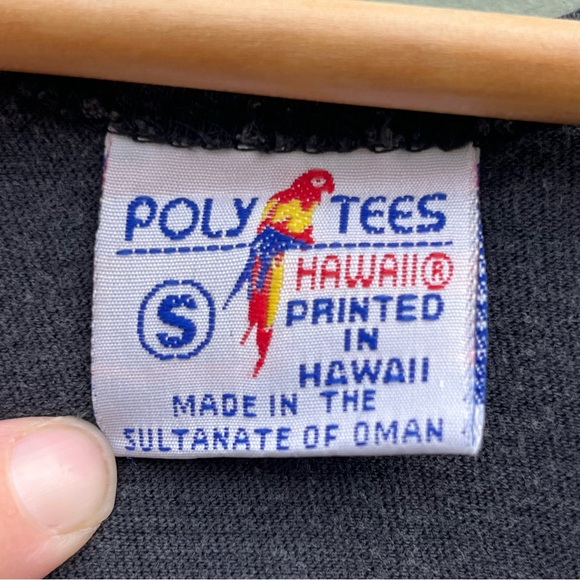 "Hot" S Vintage Tank Top Cannon Beach Florida Hawaii Poly Tees 1989 80's 90's - Picture 5 of 6